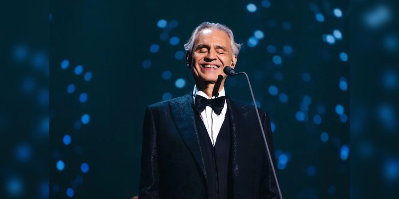 EL ITALIANO ANDREA BOCELLI LLEGARÁ CON SU MÚSICA AL ZÓCALO DE LA CIUDAD DE MÉXICO