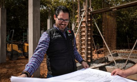 DAVID DE LA PEÑA SUPERVISA CONSTRUCCIÓN DEL CENTRO INTEGRAL DE CUIDADOS PARA SANTIAGO