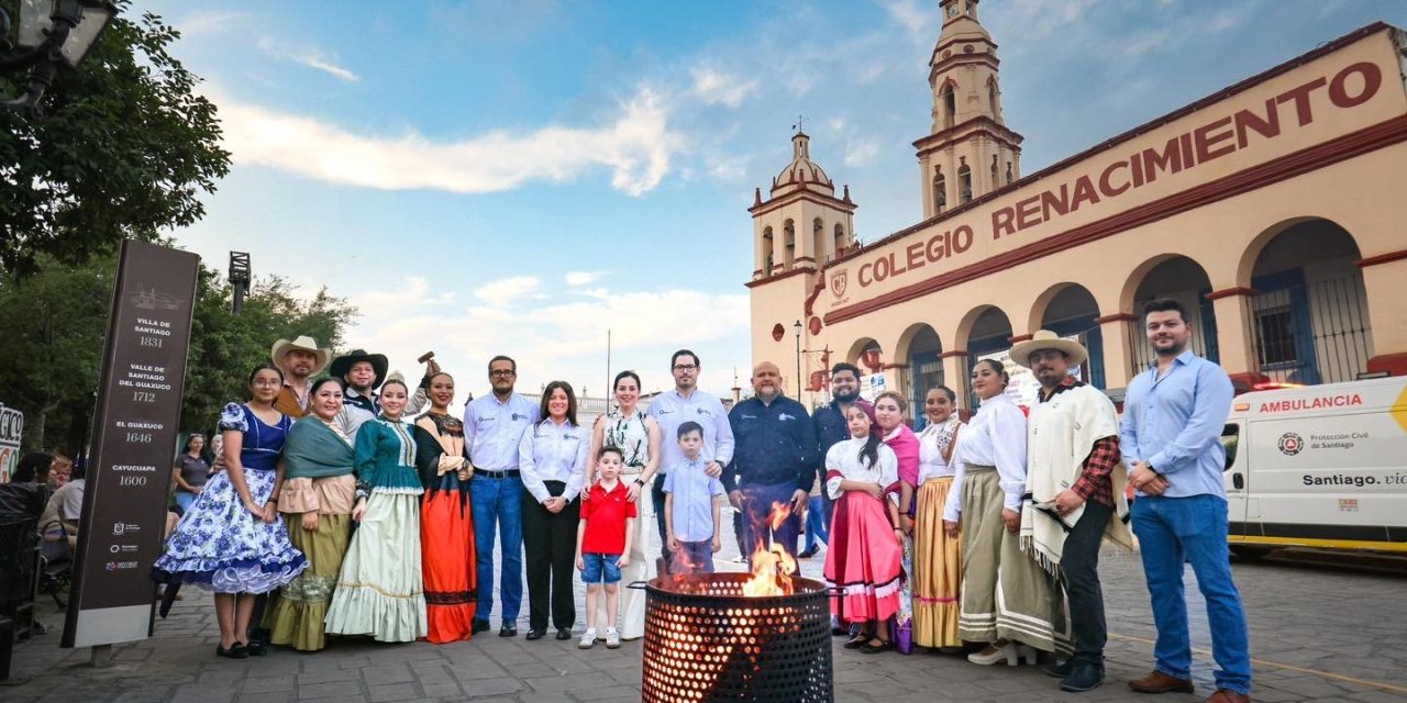 DAVID DE LA PEÑA ENCABEZA HISTÓRICA CELEBRACIÓN POR LOS 195 AÑOS DE SANTIAGO