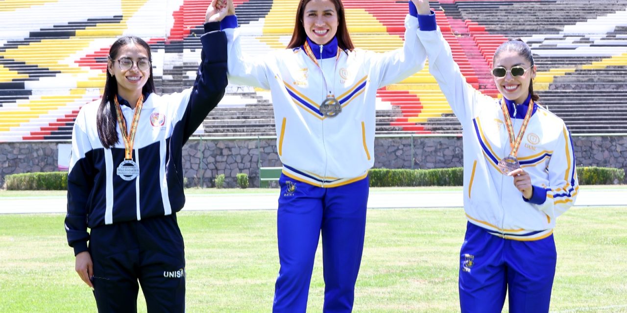 UANL IMPONE MARCA Y ARRANCA CON 8 OROS EN ATLETISMO UNIVERSITARIO