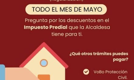 DEYA MARTÍNEZ IMPULSA DESCUENTOS EN PREDIAL PARA REGULARIZAR CONTRIBUYENTES EN ZUAZUA