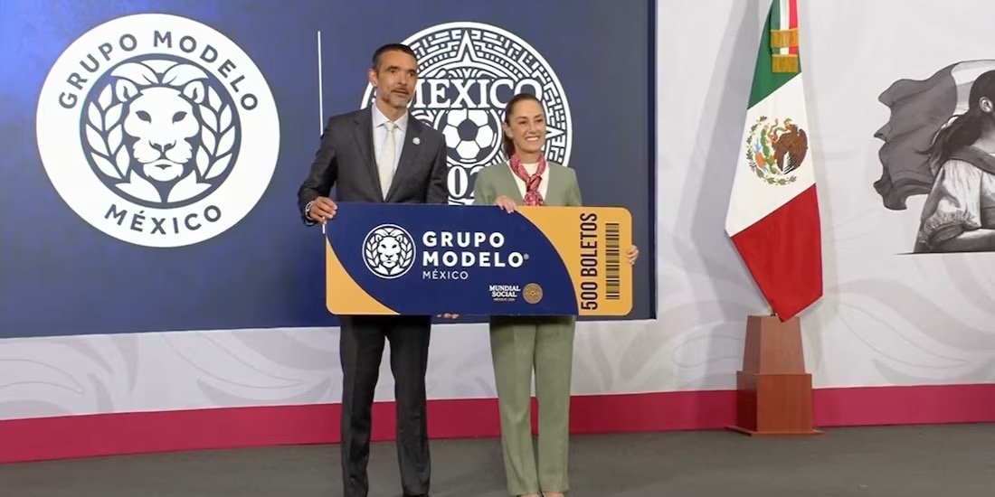 GRUPO MODELO BRINDARÁ 35 MIL LICENCIAS PARA NEGOCIOS CON MOTIVO DEL MUNDIAL Y REGALARÁ 500 BOLETOS