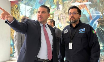 DAVID CASTILLO FORTALECE VÍNCULOS EN SEGURIDAD CON C4 DE SAN NICOLÁS