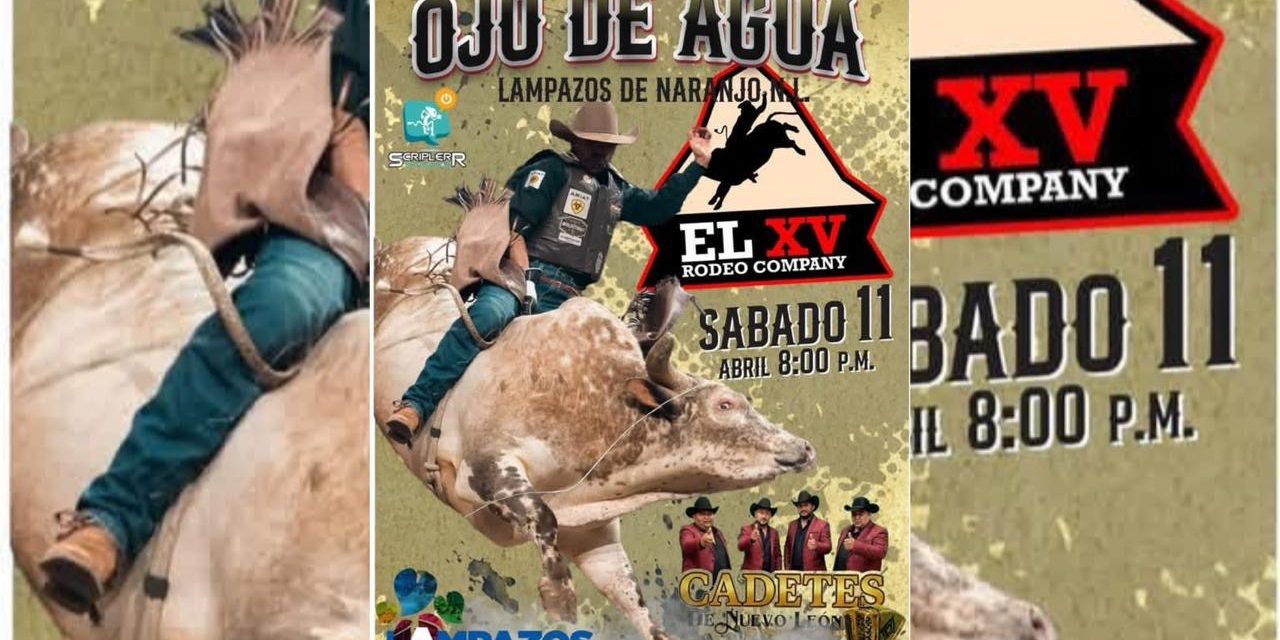 ADRIANA MARTÍNEZ PREPARA GRAN FIESTA DE RODEO EN LAMPAZOS DE NARANJO