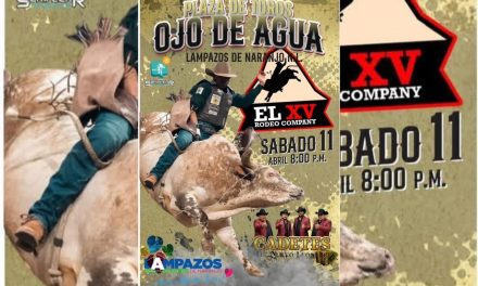 ADRIANA MARTÍNEZ PREPARA GRAN FIESTA DE RODEO EN LAMPAZOS DE NARANJO