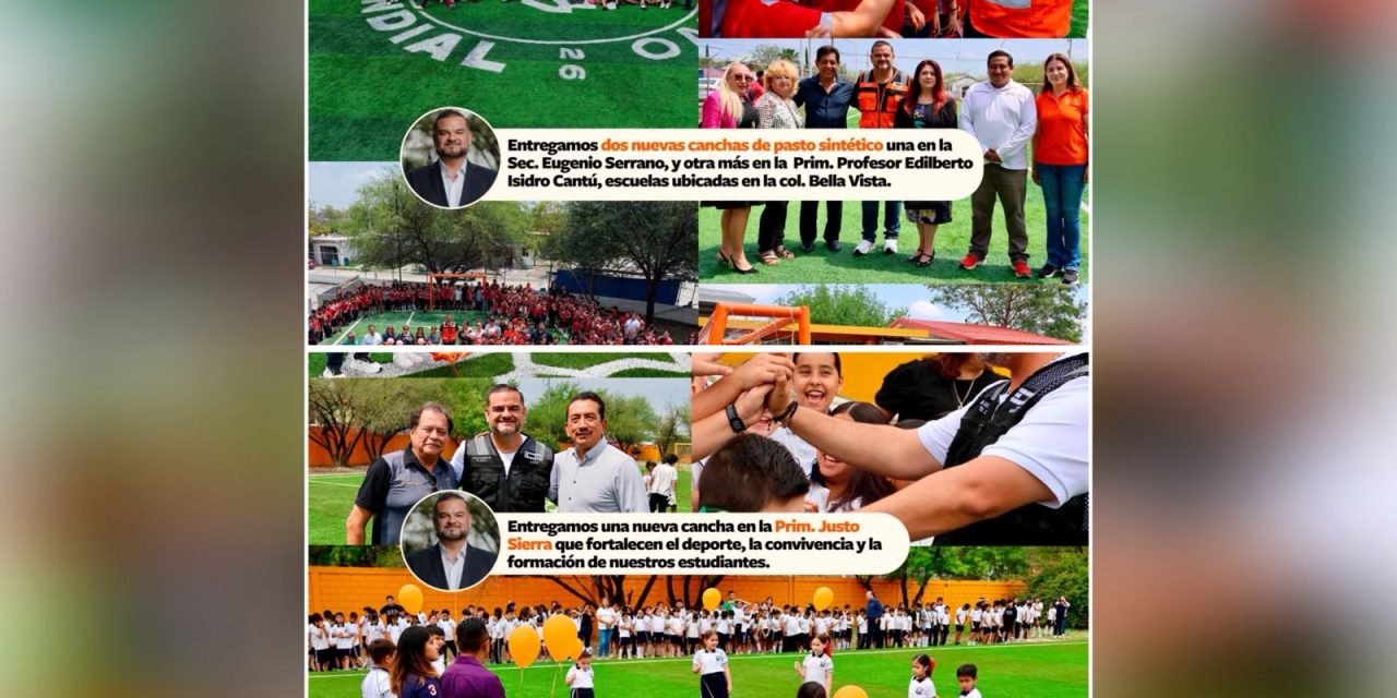 CARLOS RODRÍGUEZ “EL CUATE” REPORTA AVANCES DE OBRAS EN CADEREYTA