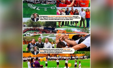 CARLOS RODRÍGUEZ “EL CUATE” REPORTA AVANCES DE OBRAS EN CADEREYTA