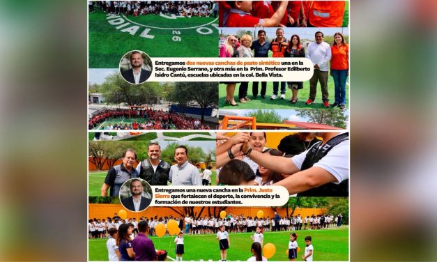 CARLOS RODRÍGUEZ “EL CUATE” REPORTA AVANCES DE OBRAS EN CADEREYTA