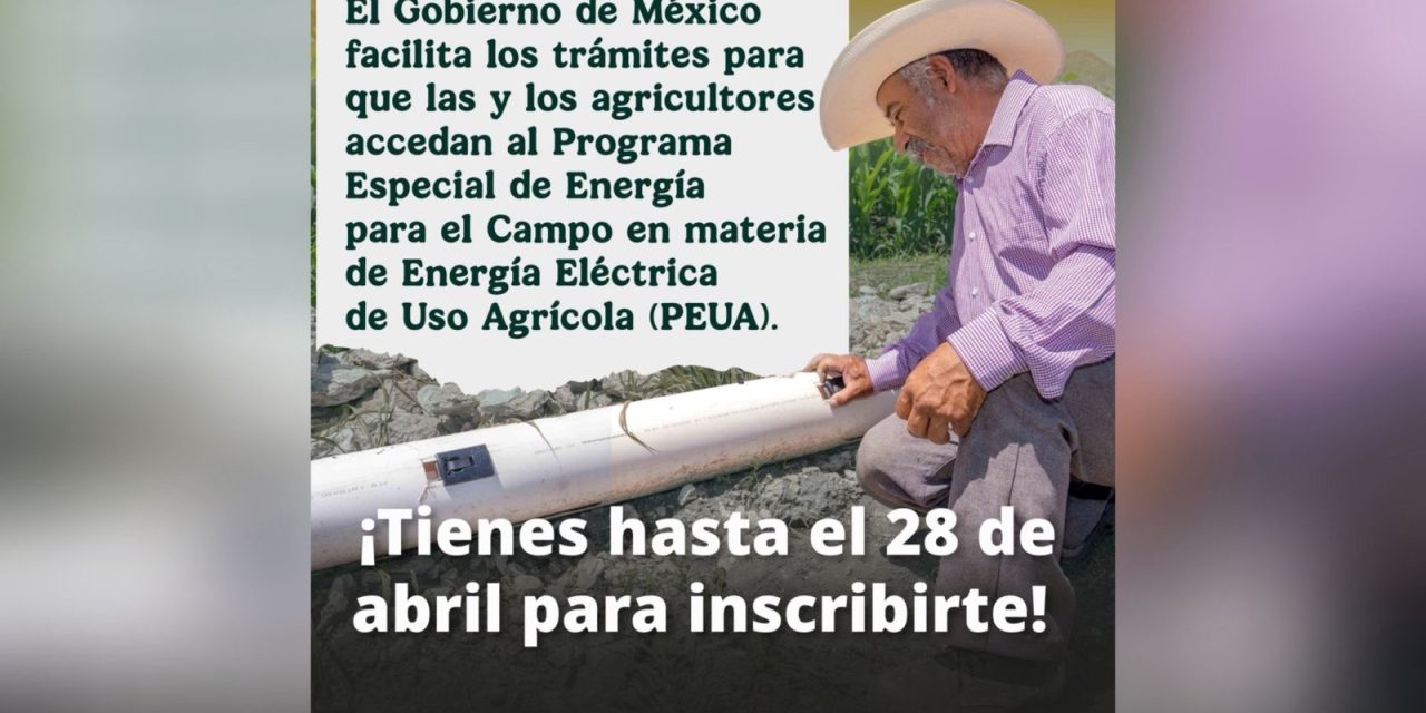 MIGUEL ÁNGEL SALAZAR PROMUEVE SUBSIDIO DE HASTA 95% EN ENERGÍA PARA PRODUCTORES AGRÍCOLAS
