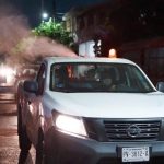 JESÚS NAVA REFUERZA JORNADAS DE FUMIGACIÓN EN SANTA CATARINA