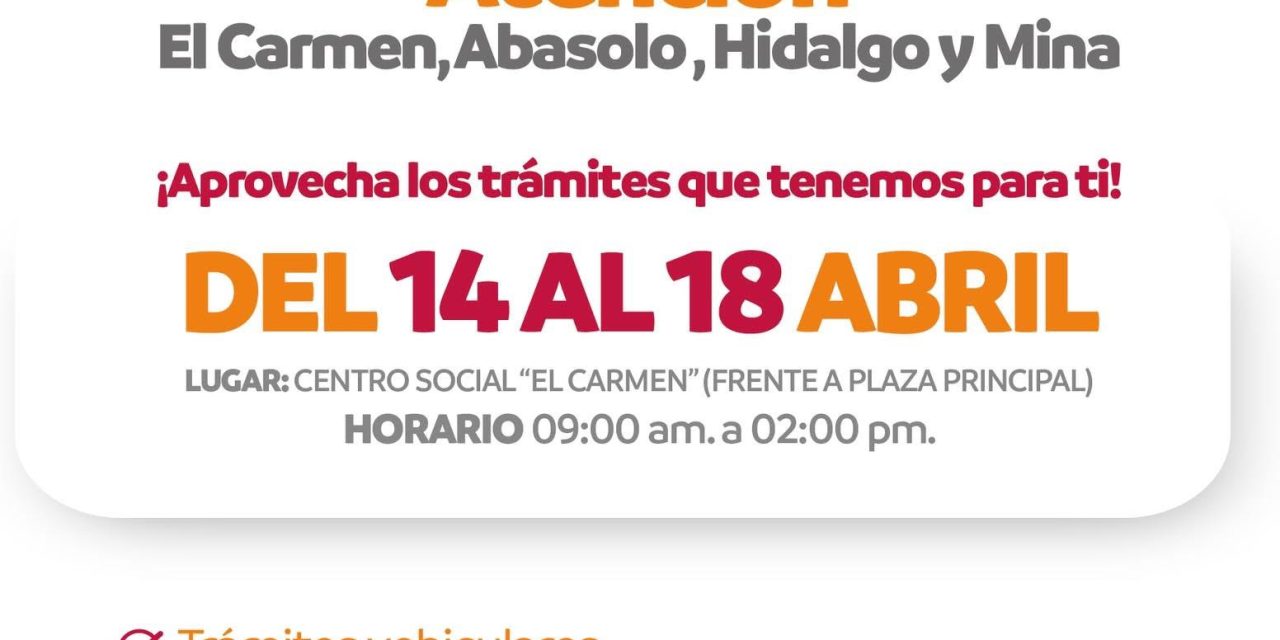 GERARDO DE LA MAZA IMPULSA BRIGADA VEHICULAR PARA FACILITAR TRÁMITES EN EL CARMEN