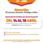 GERARDO DE LA MAZA IMPULSA BRIGADA VEHICULAR PARA FACILITAR TRÁMITES EN EL CARMEN