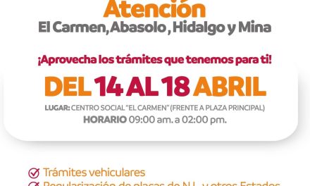 GERARDO DE LA MAZA IMPULSA BRIGADA VEHICULAR PARA FACILITAR TRÁMITES EN EL CARMEN