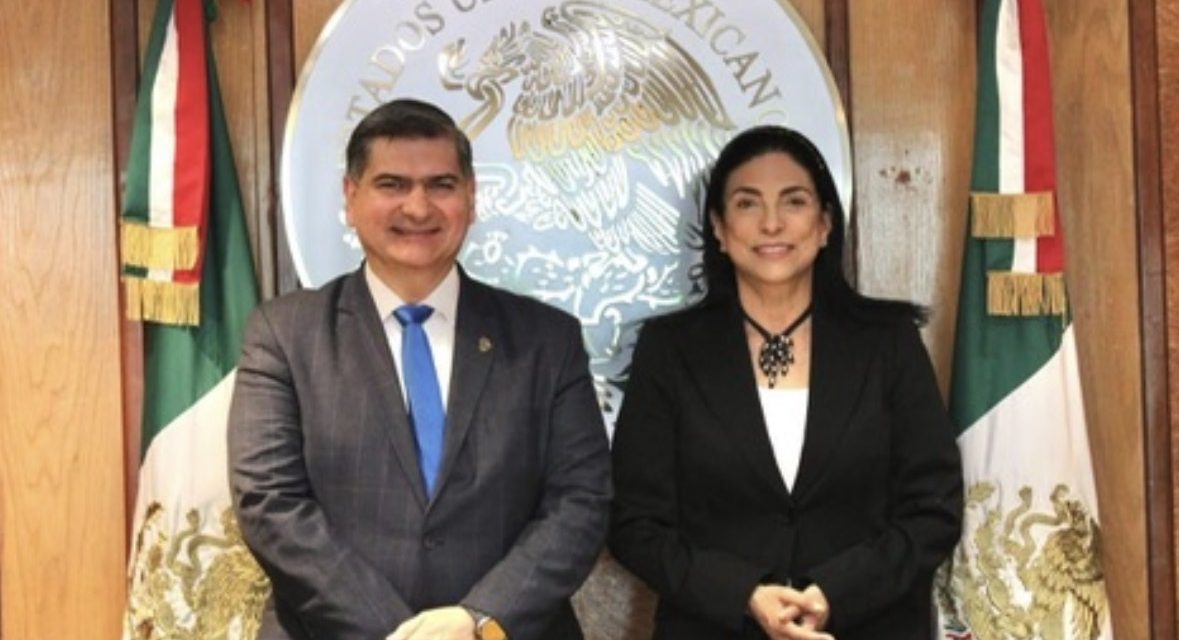 MARCELA GUERRA FIRMA CONVENIO DE COLABORACIÓN ENTRE EL TEC DE MONTERREY Y LA CÁMARA DE DIPUTADOS