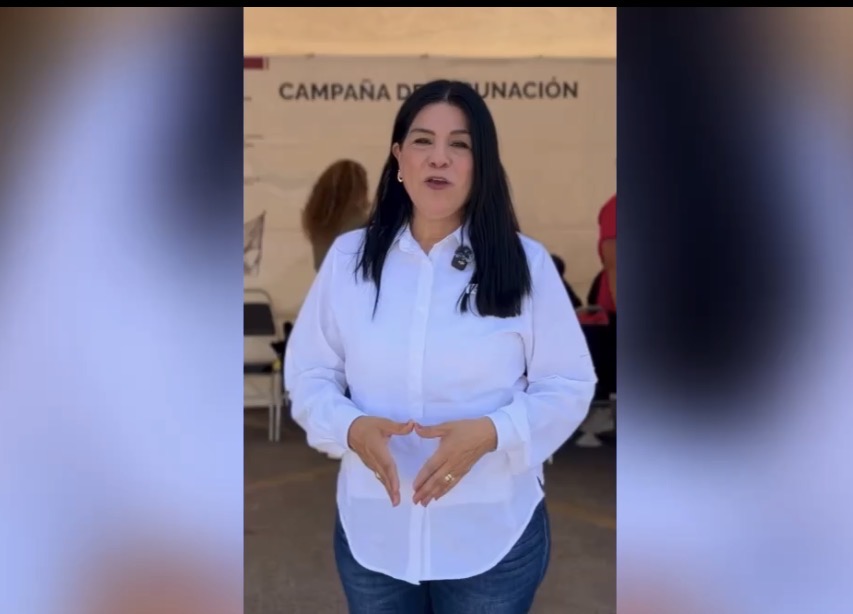 ELIZABETH GALICIA ANUNCIA JORNADAS DE VACUNACIÓN PARA PREVENIR EL SARAMPIÓN EN SANTA CATARINA