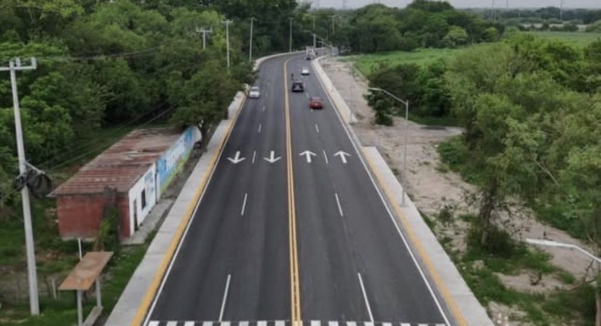 CÉSAR GARZA ARREDONDO REPORTA AVANCES EN LA CARRETERA APODACA-AGUA FRÍA Y PROMETE MEJORAR LA VIALIDAD