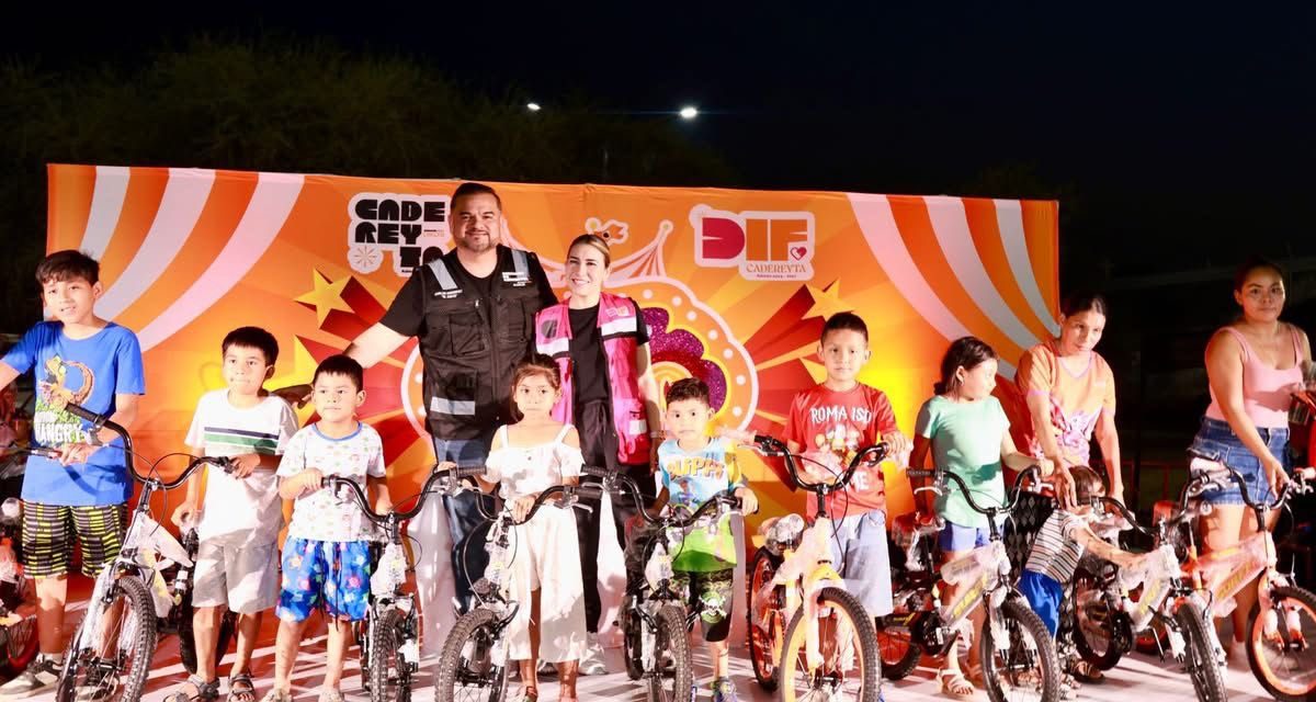 CELEBRA EN GRANDE CARLOS RODRÍGUEZ “EL CUATE” DÍA DEL NIÑO EN CADEREYTA