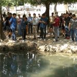 ANDRÉS MIJES PROMUEVE VISITA Y CUIDADO DEL OJO DE AGUA EN ESCOBEDO