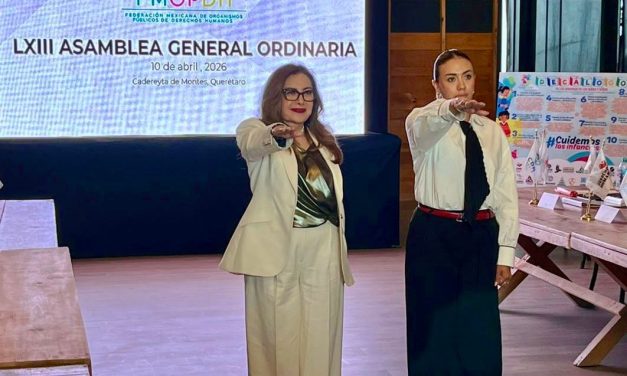 ES SUSANA MÉNDEZ ARELLANO NUEVA SECRETARIA GENERAL DE LA FEDERACIÓN MEXICANA DE ORGANISMOS PÚBLICOS DE DERECHOS HUMANOS