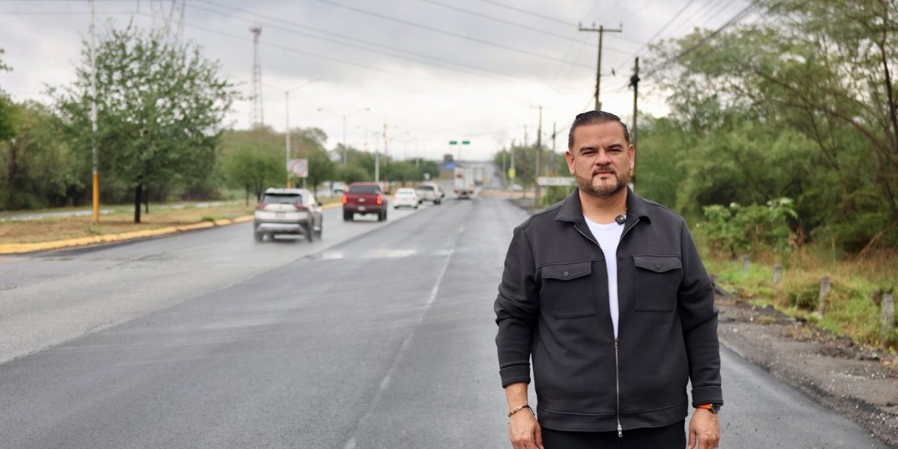 CARLOS RODRÍGUEZ “EL CUATE” IMPULSA MODERNIZACIÓN DE LA CARRETERA LIBRE A REYNOSA TRAS 15 AÑOS DE ABANDONO