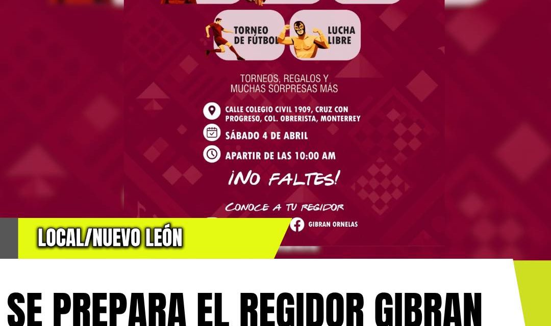 SE PREPARA EL REGIDOR GIBRAN ORNELAS PARA LA TRADICIONAL QUEMA DEL “JUDAS”