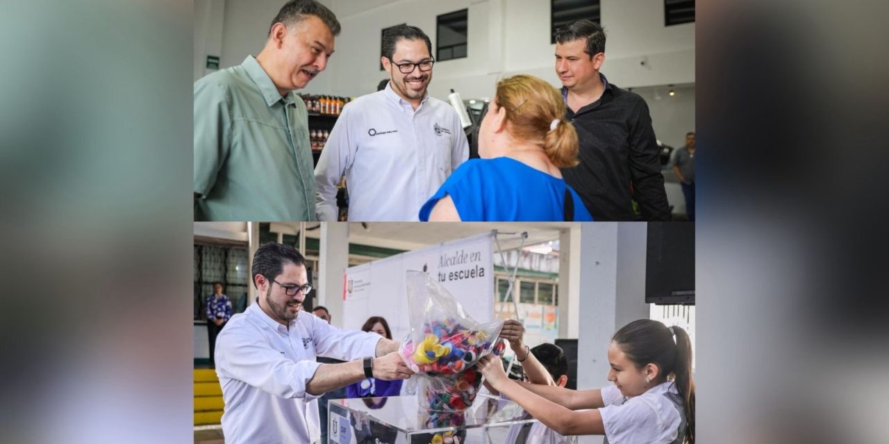 DAVID DE LA PEÑA RECORRE ESCUELAS, IMPULSA CAUSA INFANTIL Y RESPALDA NUEVOS NEGOCIOS EN SANTIAGO