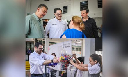 DAVID DE LA PEÑA RECORRE ESCUELAS, IMPULSA CAUSA INFANTIL Y RESPALDA NUEVOS NEGOCIOS EN SANTIAGO