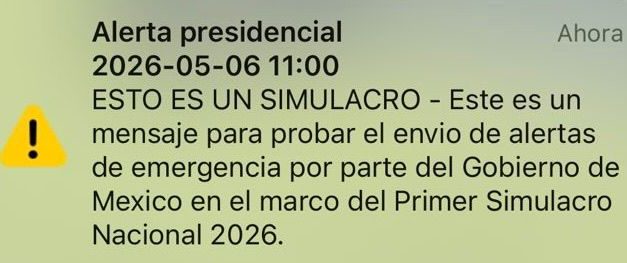 PRIMER SIMULACRO NACIONAL 2026 REGISTRA PARTICIPACIÓN HISTÓRICA DE 37 MILLONES DE PERSONAS