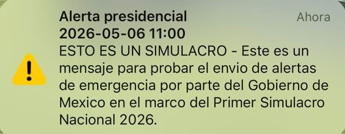 PRIMER SIMULACRO NACIONAL 2026 REGISTRA PARTICIPACIÓN HISTÓRICA DE 37 MILLONES DE PERSONAS