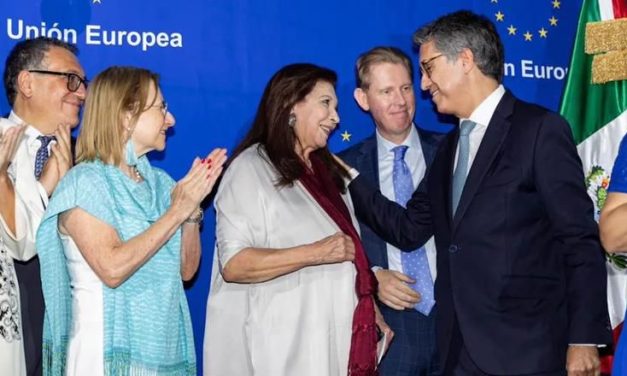 MÉXICO Y LA UNIÓN EUROPEA REAFIRMAN ACUERDO GLOBAL PARA BUSCAR REFORZAR COMERCIO