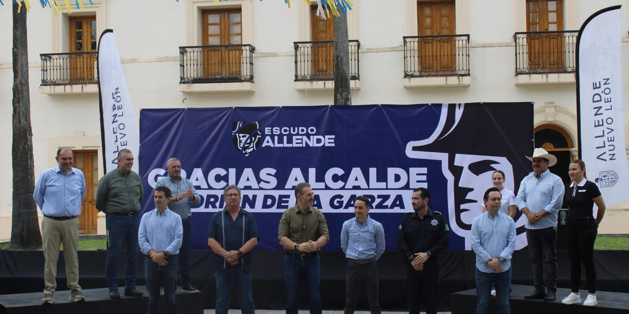 JAVIER CABALLERO DESTACA ENTREGA DE PATRULLAS PARA REFORZAR LA SEGURIDAD EN NUEVO LEÓN
