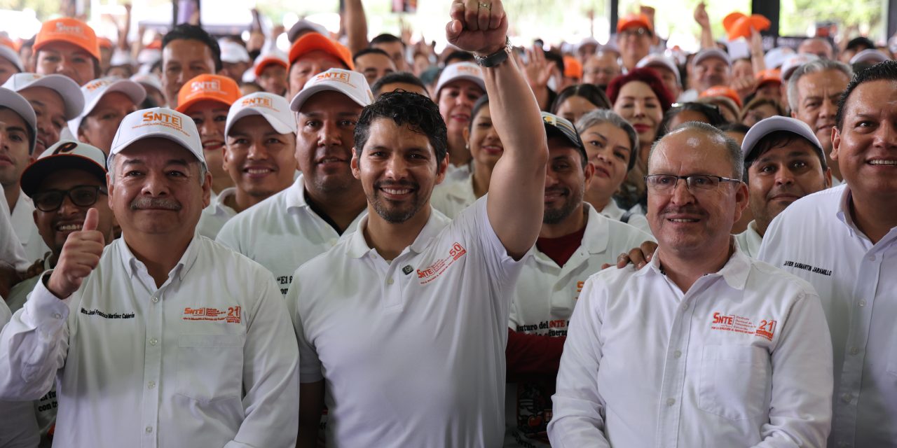 SECCIONES 21 Y 50 DEL SNTE CELEBRAN EL DÍA DEL TRABAJO CON UN ENCUENTRO DEPORTIVO EN APODACA