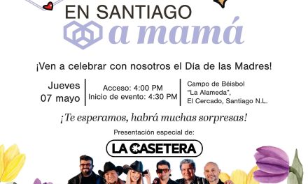 DAVID DE LA PEÑA ANUNCIA FESTEJO ESPECIAL POR EL DÍA DE LAS MADRES EN SANTIAGO