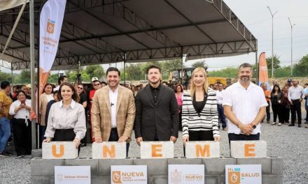 RAÚL CANTÚ ARRANCA JUNTO CON AUTORIDADES ESTATALES LA CONSTRUCCIÓN DE LA NUEVA UNEME EN SALINAS VICTORIA