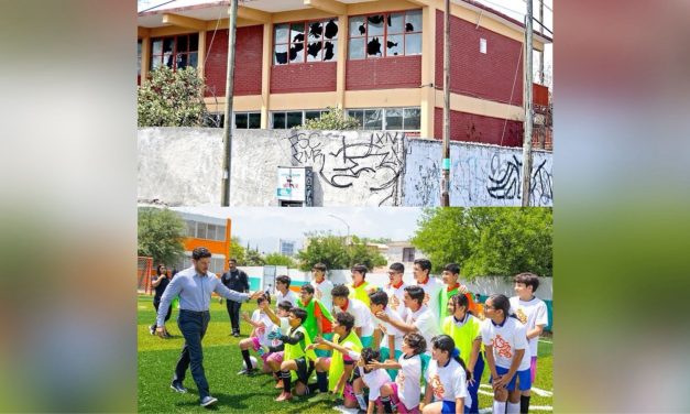 CANCHAS DE LUJO PARA EL MUNDIAL, AULAS EN RUINAS PARA LOS NIÑOS: EL MAGISTERIO EXIGE A SAMUEL GARCÍA INVERSIÓN REAL EN ESCUELAS