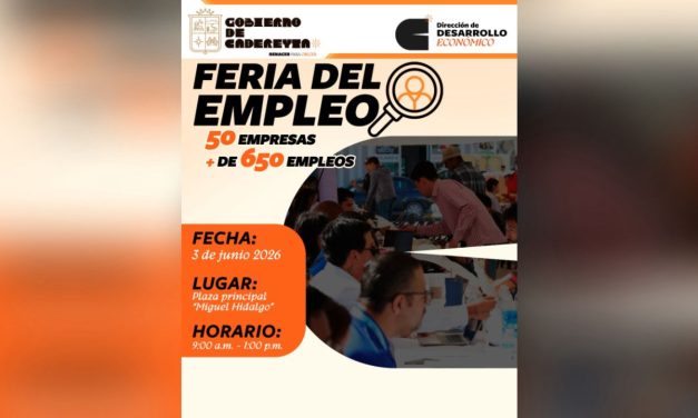 CARLOS RODRÍGUEZ “EL CUATE” INVITA A FERIA DEL EMPLEO EN CADEREYTA