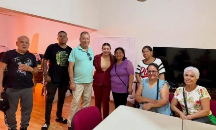 ANYLÚ BENDICIÓN HERNÁNDEZ BENEFICIA A VECINOS DE ESCOBEDO CON APOYO VISUAL