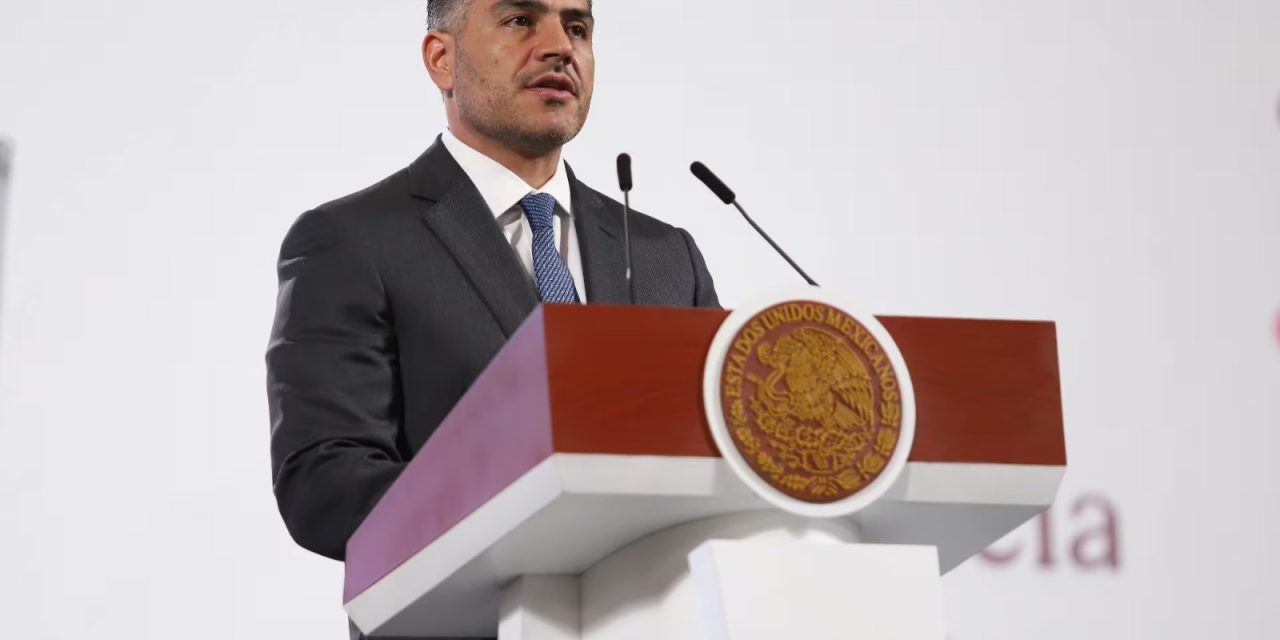 OMAR GARCÍA HARFUCH DESCARTA BUSCAR LA PRESIDENCIA Y RATIFICA SU COMPROMISO CON LA SEGURIDAD