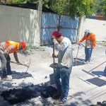 MIGUEL SALAZAR REFUERZA TRABAJOS DE REHABILITACIÓN VIAL EN MONTEMORELOS