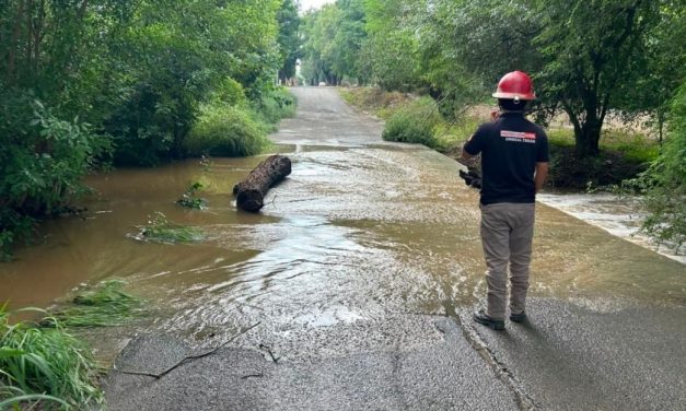 DAVID SÁNCHEZ REFUERZA VIGILANCIA PREVENTIVA EN GENERAL TERÁN POR TEMPORADA DE LLUVIAS