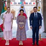 PALACIO FE CANTERA RECIBE A LA PRINCESA HISAKO DE TAKAMADO EN LA ANTESALA DEL JAPÓN VS TÚNEZ