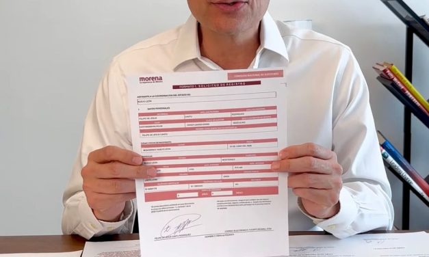 FELIPE DE JESÚS CANTÚ SE AFILIA A MORENA Y BUSCA LA COORDINACIÓN DE NUEVO LEÓN