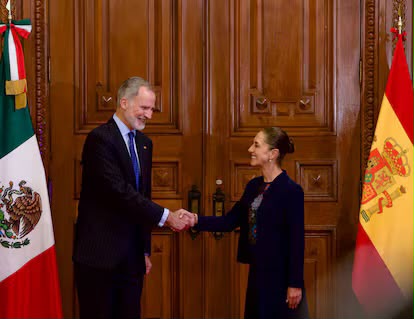 FELIPE VI DESTACA UN FUTURO PRÓSPERO PARA MÉXICO Y ESPAÑA TRAS REUNIÓN CON CLAUDIA SHEINBAUM