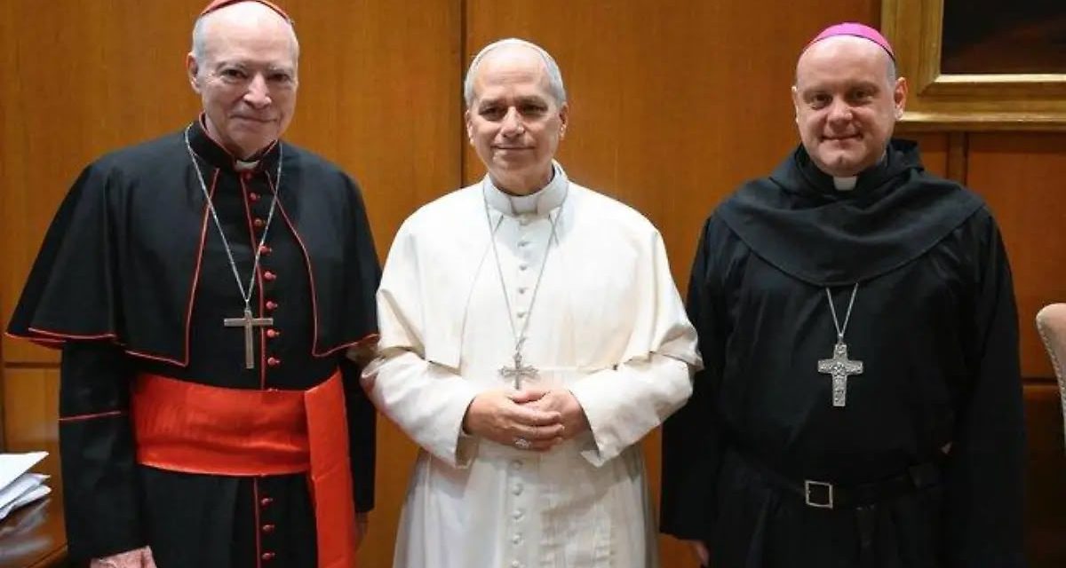 LEÓN XIV RECIBE A AGUIAR RETES EN EL VATICANO Y DESATA ESPECULACIONES SOBRE LA SUCESIÓN