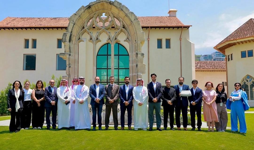 MAURICIO FARAH Y DELEGACIÓN DE ARABIA SAUDITA RECORREN EL MUSEO LA MILARCA