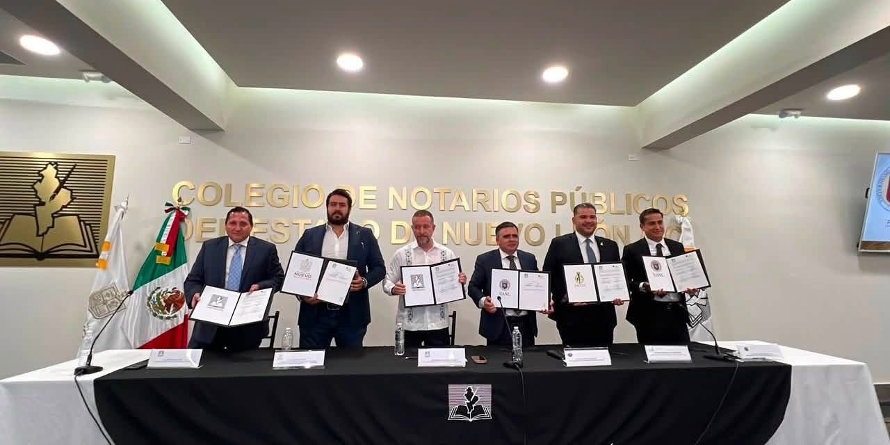 DAVID CASTILLO ABRE LAS PUERTAS DE LAS NOTARÍAS A LA UANL CON ALIANZA QUE REVOLUCIONA LA FORMACIÓN JURÍDICA EN NUEVO LEÓN