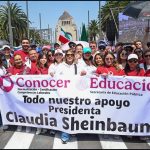 GUILLERMINA ALVARADO PONE A MARCHAR A CONOCER Y ARROPA A SHEINBAUM EN LA CAPITAL