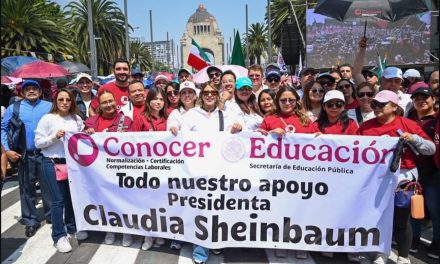 GUILLERMINA ALVARADO PONE A MARCHAR A CONOCER Y ARROPA A SHEINBAUM EN LA CAPITAL