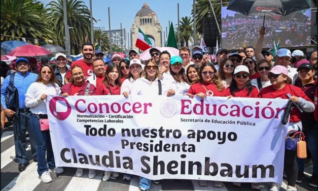 GUILLERMINA ALVARADO PONE A MARCHAR A CONOCER Y ARROPA A SHEINBAUM EN LA CAPITAL