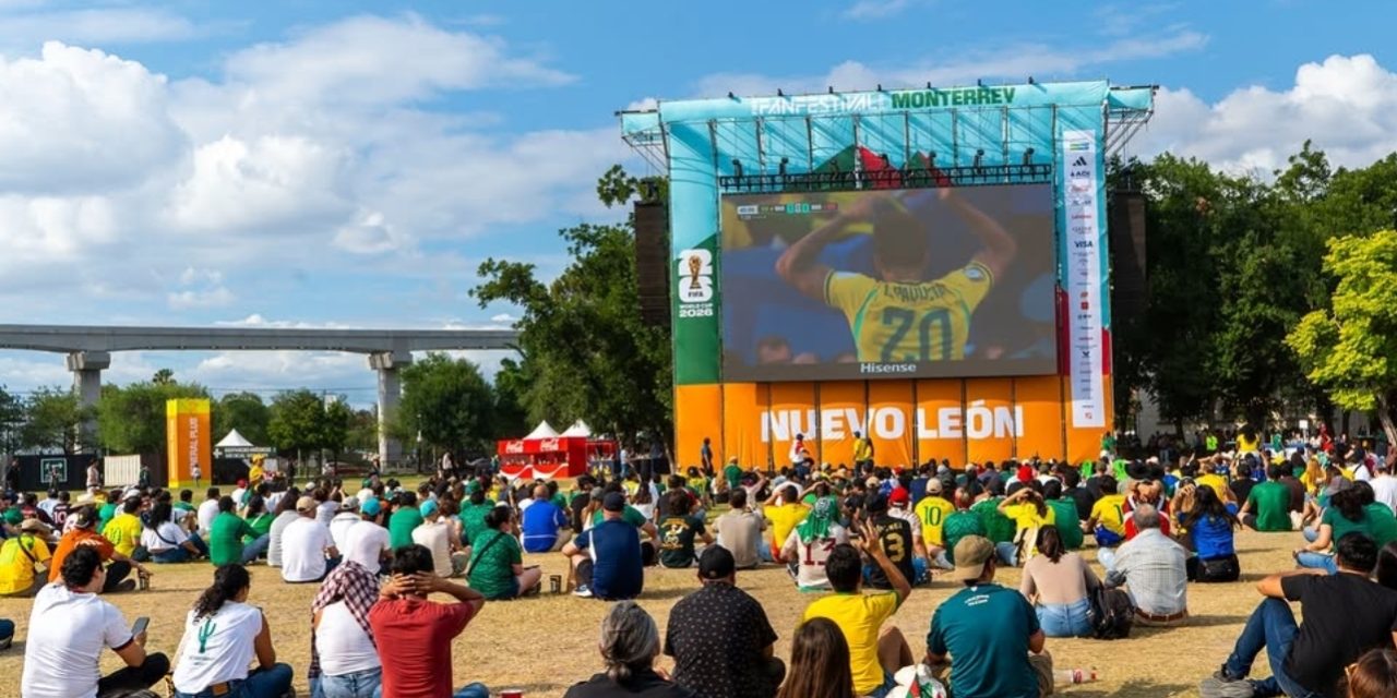 FIFA FAN FESTIVAL MONTERREY LLENA FUNDIDORA Y REÚNE A MILES DE AFICIONADOS